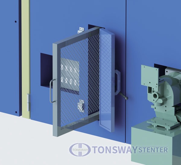 便捷式过滤网抽拉小侧门